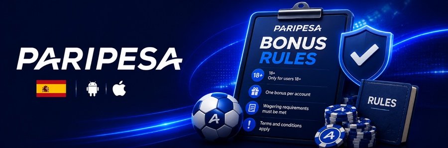 Paripesa bonus rules