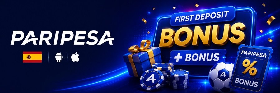 Paripesa first deposit bonus