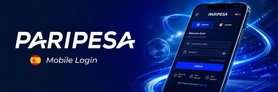 Paripesa mobile login